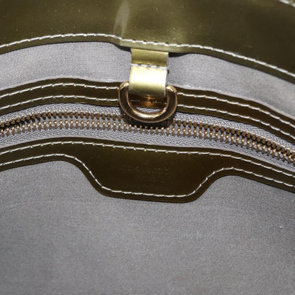 Louis Vuitton LOUIS VUITTON Monogram Vernis Wilshire PM Bag Gris Art Deco M91627 Authentic 156778