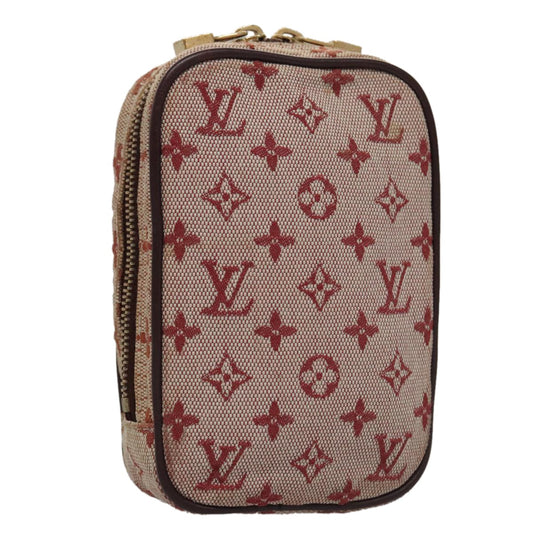 Louis Vuitton LOUIS VUITTON Monogram Mini Usu Digital Pouch Red M60001 LV Authentic 103494 Bag