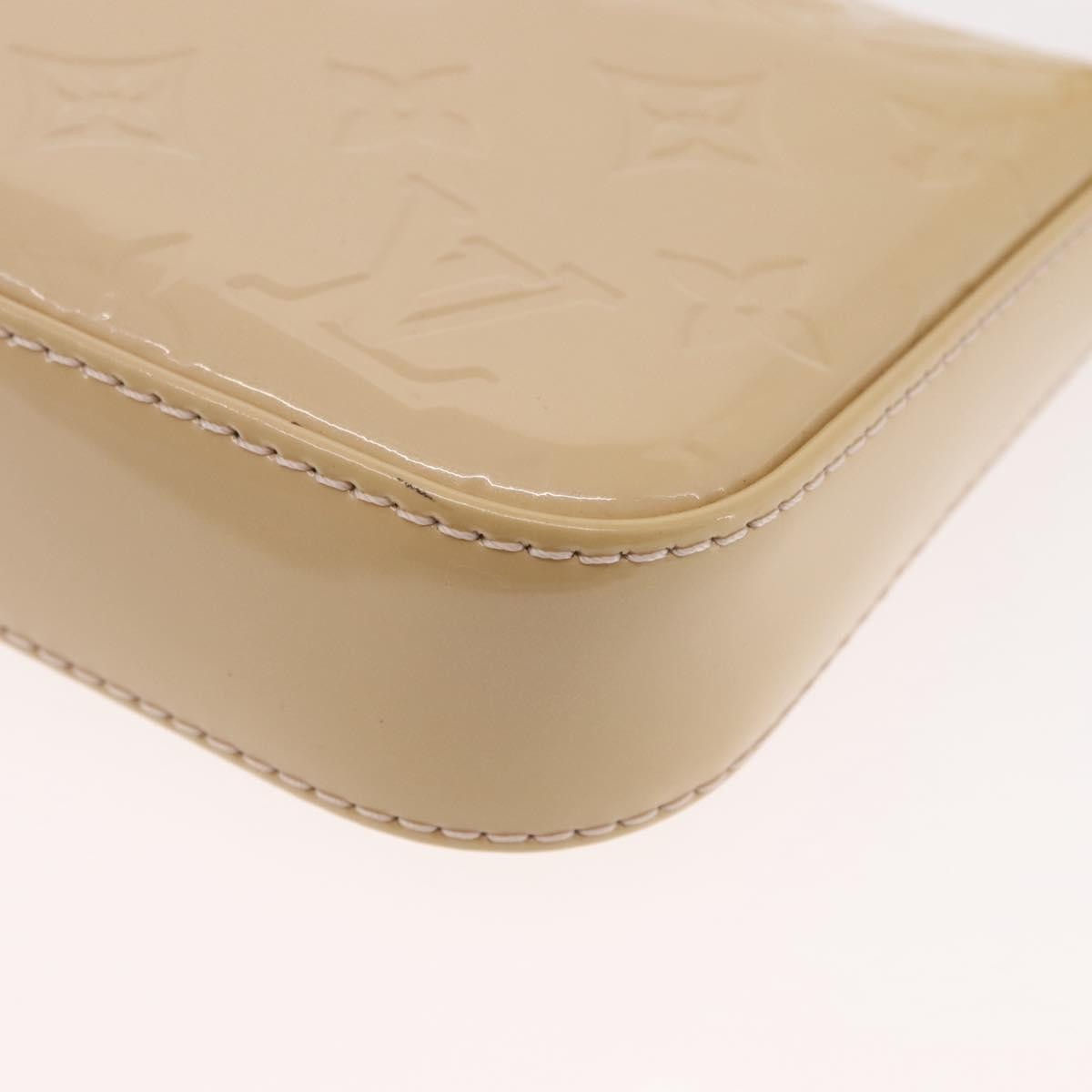 Louis Vuitton LOUIS VUITTON Vernis Pochette Accessoires Rose Angelique M90072 LV Authentic ep11176 Bag