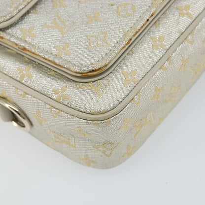Louis Vuitton LOUIS VUITTON Monogram Shine McKenna Shoulder Bag Gold M92363 LV Authentic hk3048