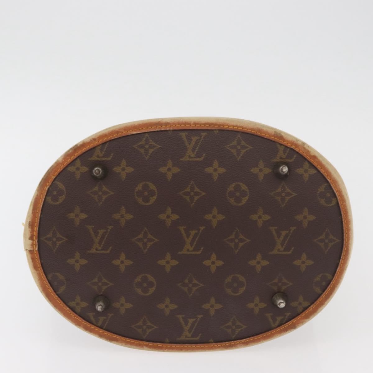 Louis Vuitton LOUIS VUITTON Monogram Bucket GM Shoulder Bag T42236 LV Authentic 160660