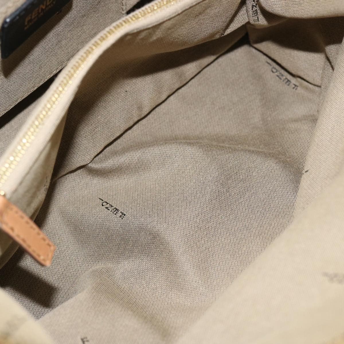 Fendi FENDI Hand Bag Canvas 2way Beige Authentic 70343
