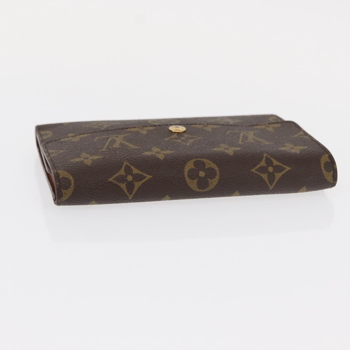 Louis Vuitton LOUIS VUITTON Monogram Porte Tresor Etui Papie Wallet M61202 LV Authentic bs31247 Bag