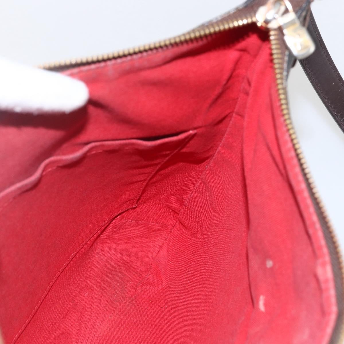 Louis Vuitton LOUIS VUITTON Damier Ebene Bloomsbury PM Shoulder Bag N42251 LV Authentic 160024