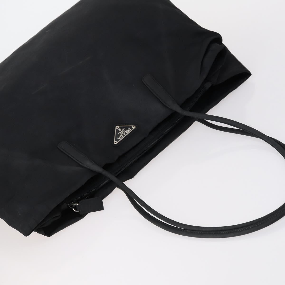 Prada PRADA Hand Bag Nylon 5 Set Black White pink Authentic 153249