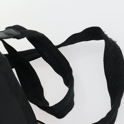Prada PRADA Backpack Nylon Black Silver Authentic ka1167 Bag