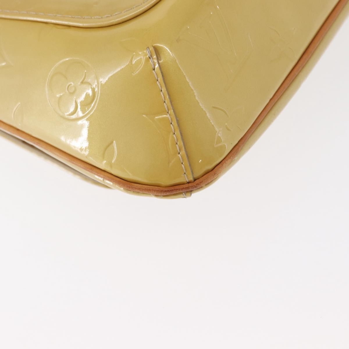 Louis Vuitton LOUIS VUITTON Monogram Vernis Thompson Street Bag Beige M91301 LV Authentic 156991