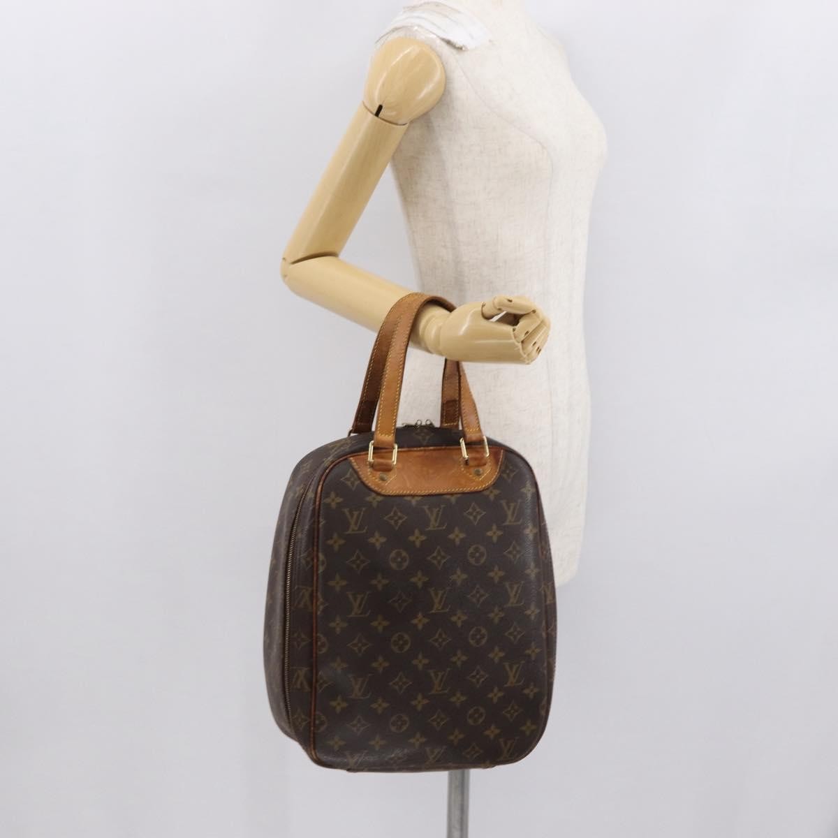 Louis Vuitton LOUIS VUITTON Monogram Excursion Hand Bag M41450 LV Authentic ka1484
