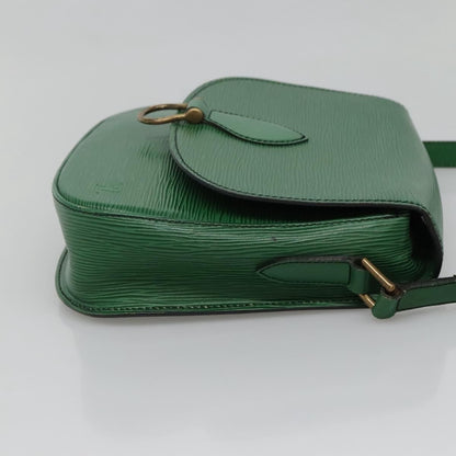 Louis Vuitton LOUIS VUITTON Epi Saint Cloud GM Shoulder Bag Green M52194 LV Authentic bs28126