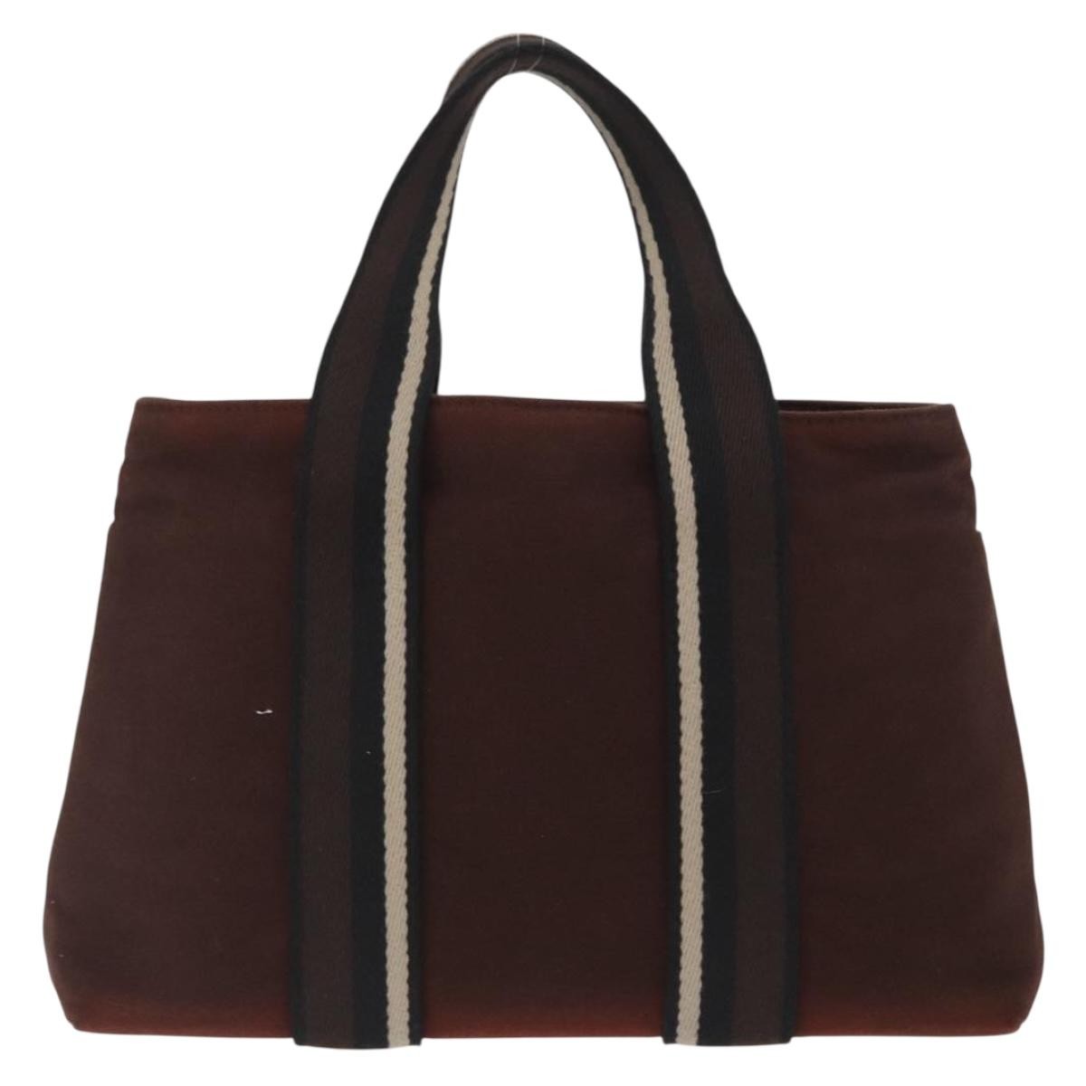 Hermès Hermès HERMES Toroca Horizontal PM Hand Bag Canvas Brown Authentic bs31853