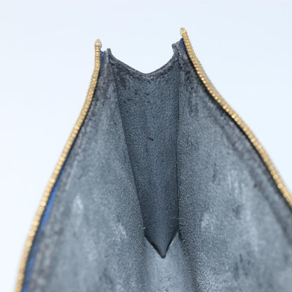 Louis Vuitton LOUIS VUITTON Epi Pochette Accessoires Pouch Blue M52985 LV Authentic BA11656 Bag