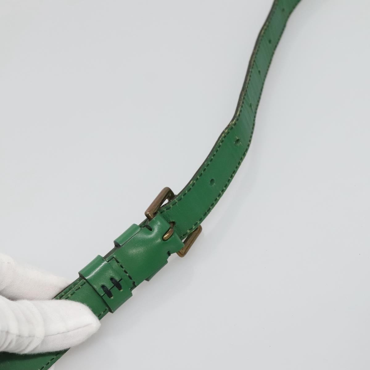 Louis Vuitton LOUIS VUITTON Epi Saint Cloud GM Shoulder Bag Green M52194 LV Authentic bs28126