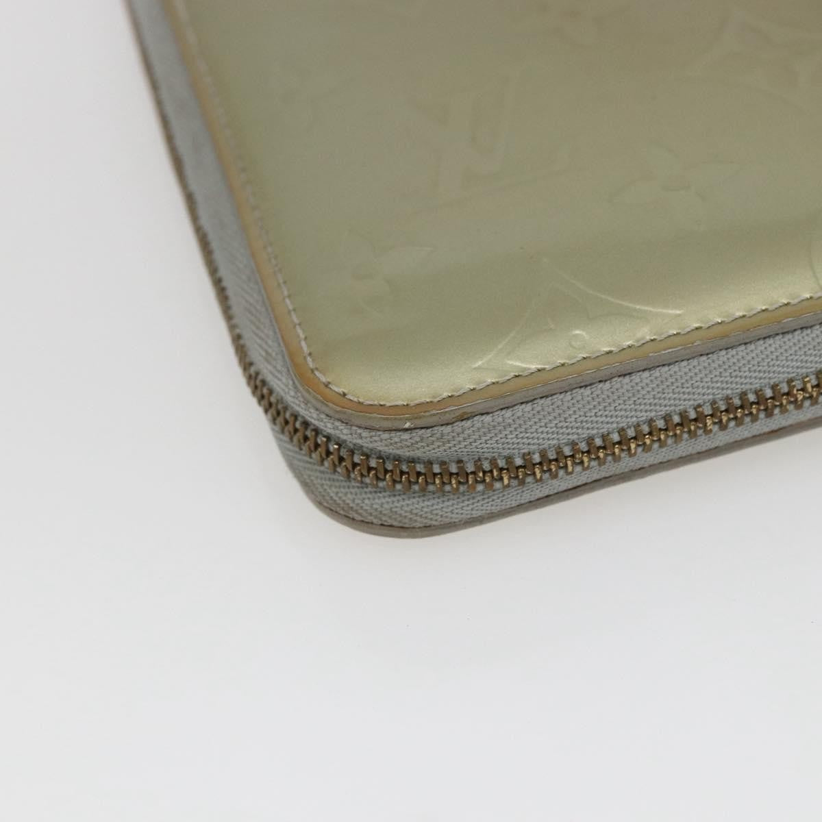 Louis Vuitton LOUIS VUITTON Monogram Vernis Eldridge Long Wallet Gris M91158 LV Authentic 168202 Bag
