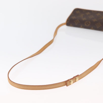 Louis Vuitton LOUIS VUITTON Monogram Pochette Twin GM Shoulder Bag M51852 LV Authentic ka1548