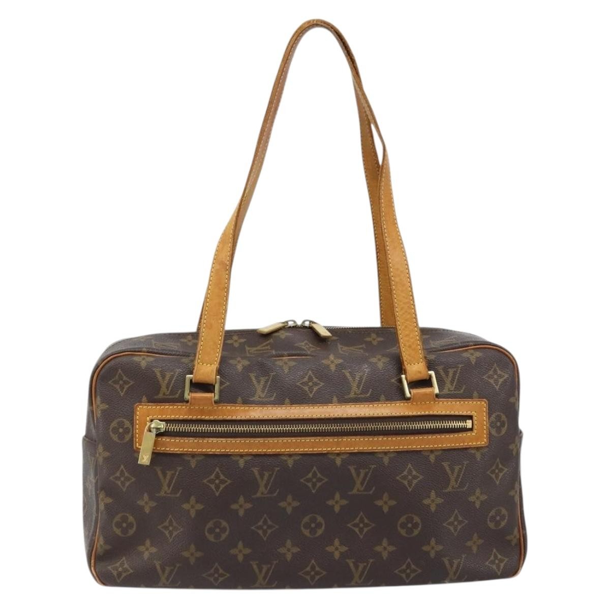 Louis Vuitton LOUIS VUITTON Monogram Cite GM Hand Bag M51181 LV Authentic BA10995