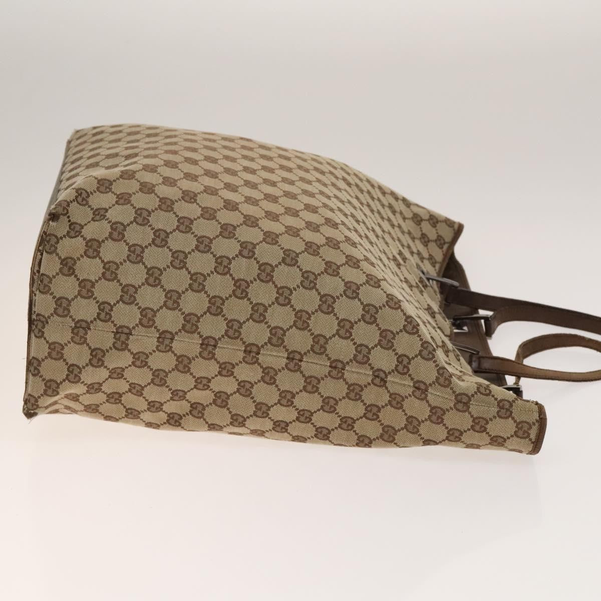 Gucci GUCCI GG Canvas GG Plus Supreme Shoulder Bag PVC 3 Set Beige Authentic ti3417