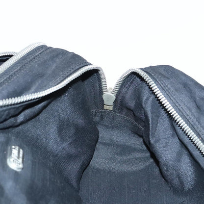 Fendi FENDI Hand Bag Cotton Nylon Black Silver Authentic ti2136