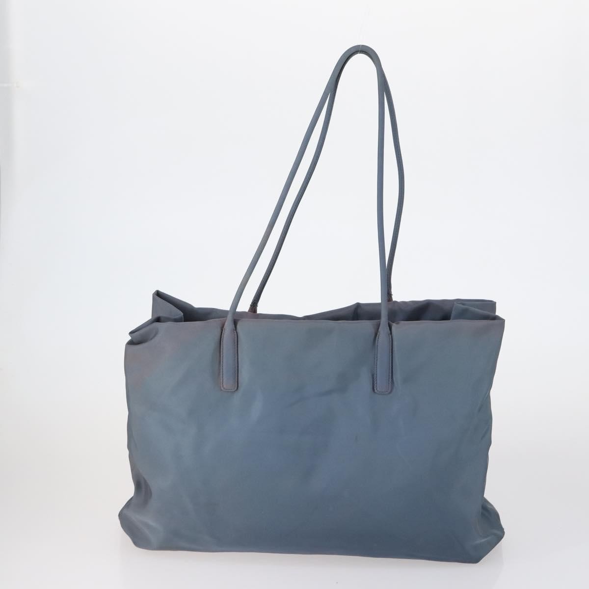 Prada PRADA Tote Bag Nylon 4 Set Black Blue Authentic 147053