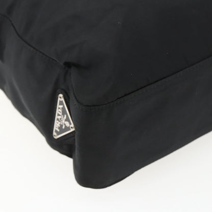 Prada PRADA Chain Shoulder Bag Nylon Black Authentic 170424