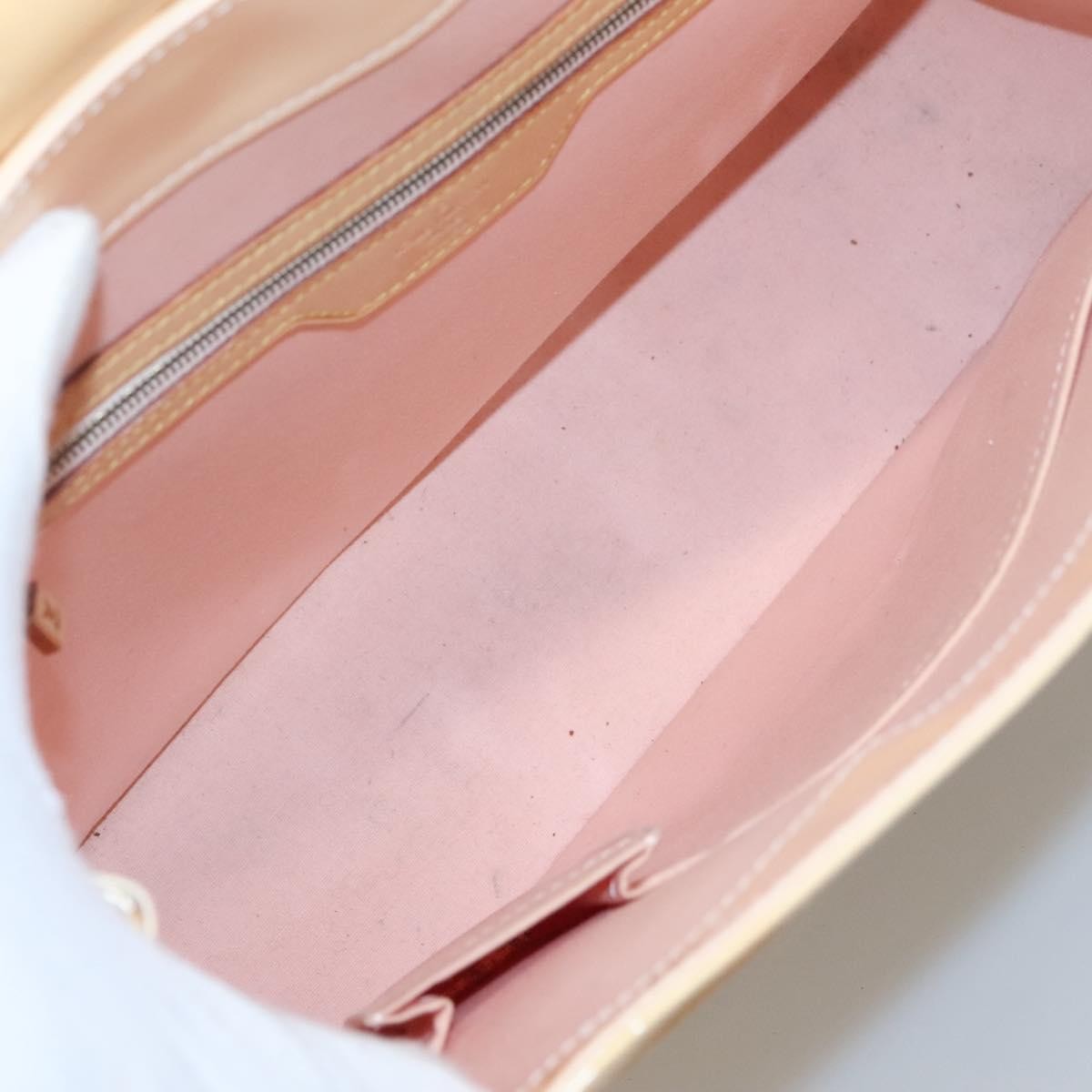 Louis Vuitton LOUIS VUITTON Vernis Biscayne Bay GM Bag Marshmallow Pink M91284 LV Authentic 118449