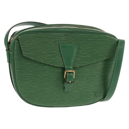 Louis Vuitton LOUIS VUITTON Epi Jeune Fille MM Shoulder Bag Green M52154 LV Authentic 61310