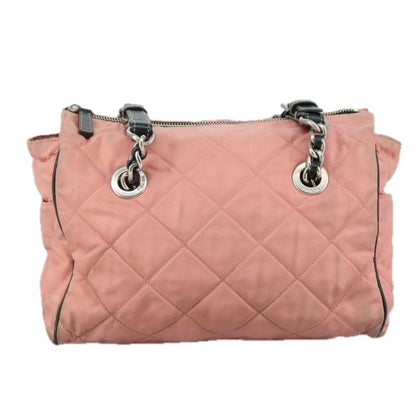 Prada PRADA Shoulder Bag Nylon Pink Authentic 107515