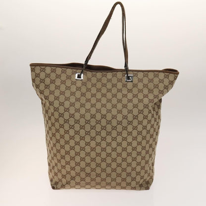 Gucci GUCCI GG Canvas GG Plus Supreme Shoulder Bag PVC 3 Set Beige Authentic ti3417