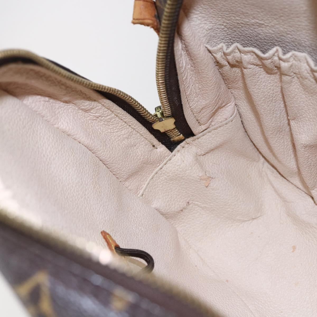 Louis Vuitton LOUIS VUITTON Monogram Spontini Hand Bag M47500 LV Authentic 147162