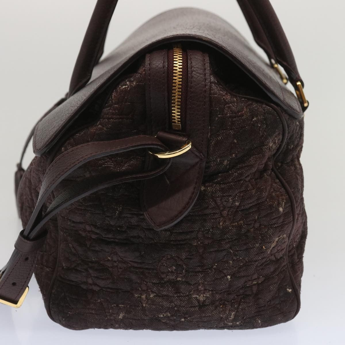 Louis Vuitton LOUIS VUITTON Monogram Volupte Psyche Hand Bag 2way Bordeaux M93475 Authentic bs12168