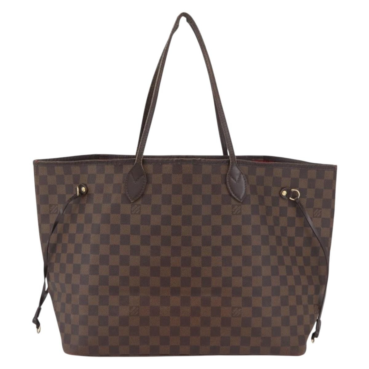 Louis Vuitton LOUIS VUITTON Damier Ebene Neverfull GM Tote Bag N51106 LV Authentic LNZ627