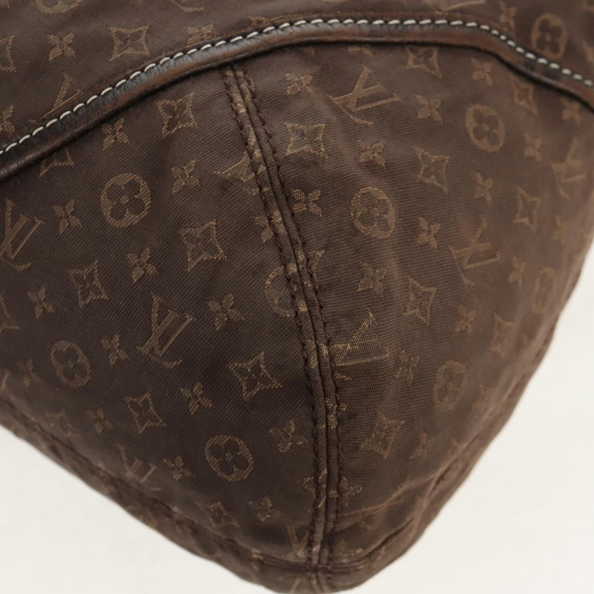 Louis Vuitton LOUIS VUITTON Monogram Idylle Elegy Hand Bag Black M56696 LV Authentic bs31637