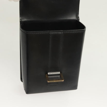Louis Vuitton LOUIS VUITTON Pister Shoulder Bag Leather Black M92222 LV Authentic bs26496