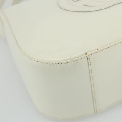 Gucci GUCCI Shoulder Bag Enamel White 001 1364 1703 Authentic ti3860