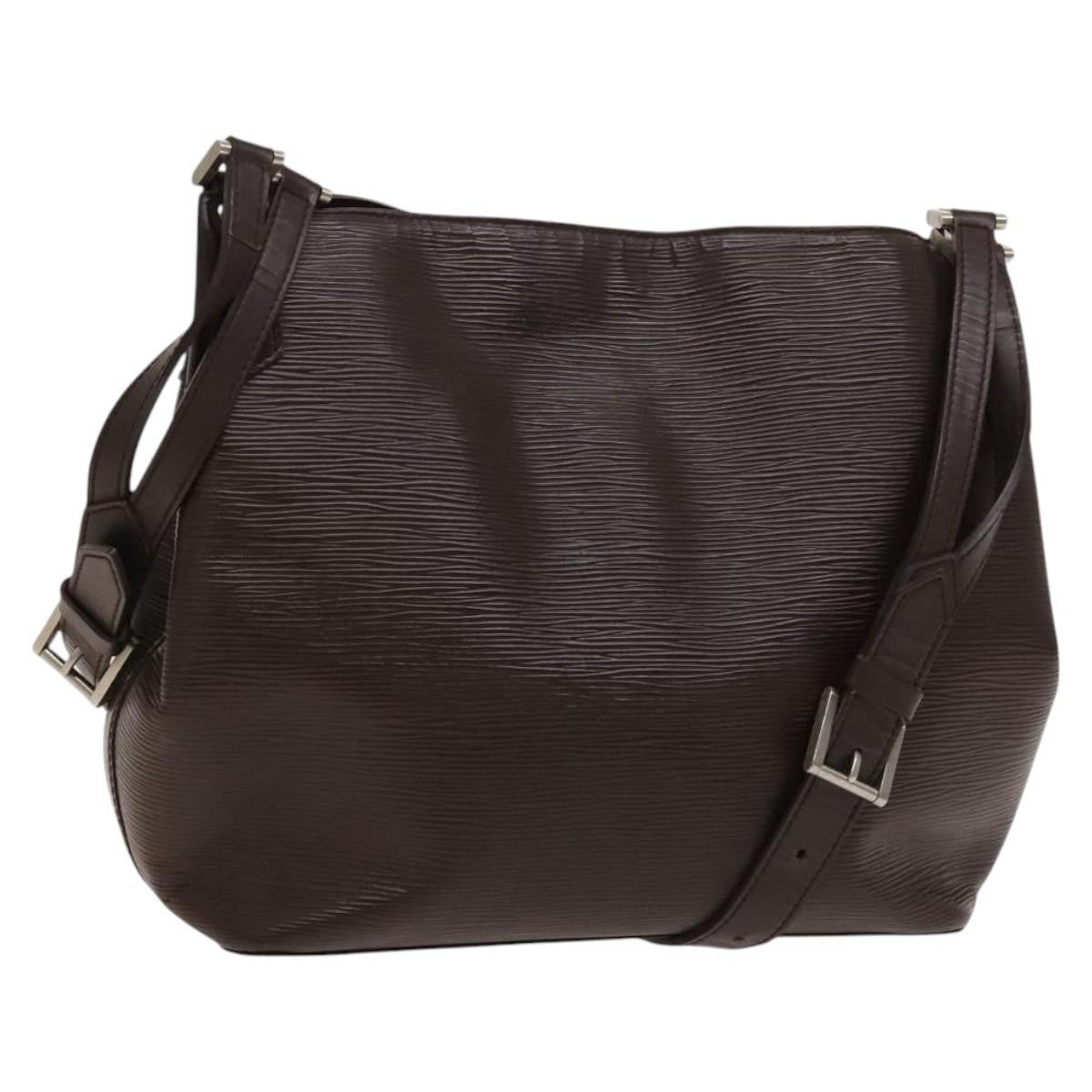 Louis Vuitton LOUIS VUITTON Epi Mandala MM Shoulder Bag Mocha M5889D LV Authentic bs25416