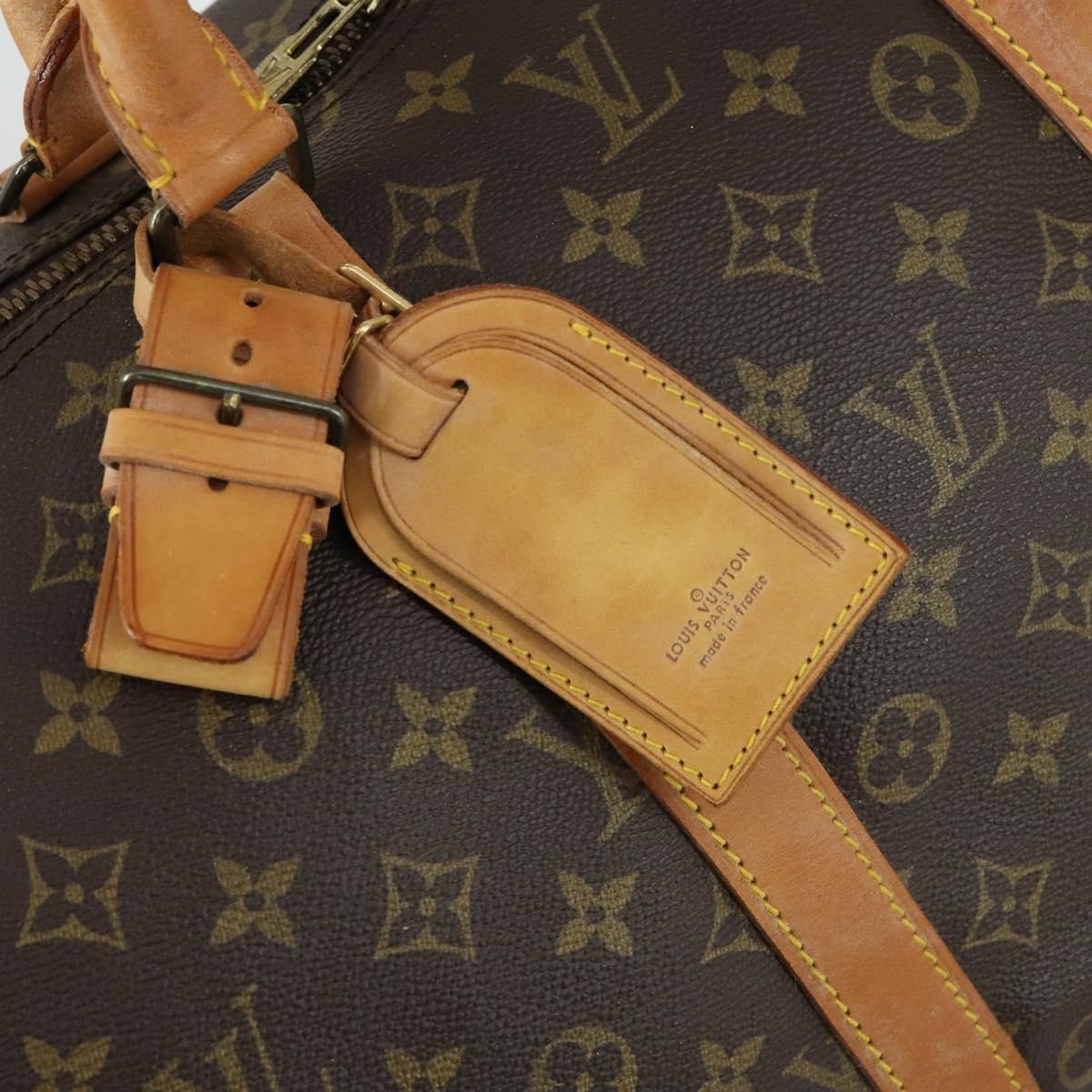 Louis Vuitton LOUIS VUITTON Monogram Keepall 55 Boston Bag M41424 LV Authentic 156198