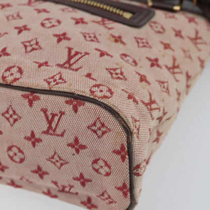 Louis Vuitton LOUIS VUITTON Monogram Mini Lucille PM Hand Bag Red M92678 LV Authentic BA9329