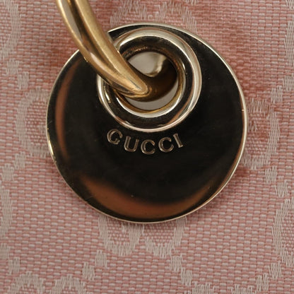 Gucci GUCCI GG Canvas Tote Bag Pink Gold 120840 Authentic 159575