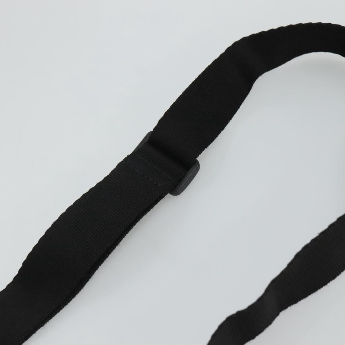 Givenchy GIVENCHY Shoulder Bag Nylon Black Silver Authentic bs23553