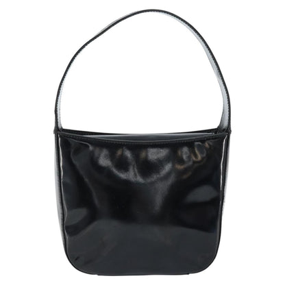 Gucci GUCCI Hand Bag Patent leather Black Silver 007 2046 0249 Authentic 172096