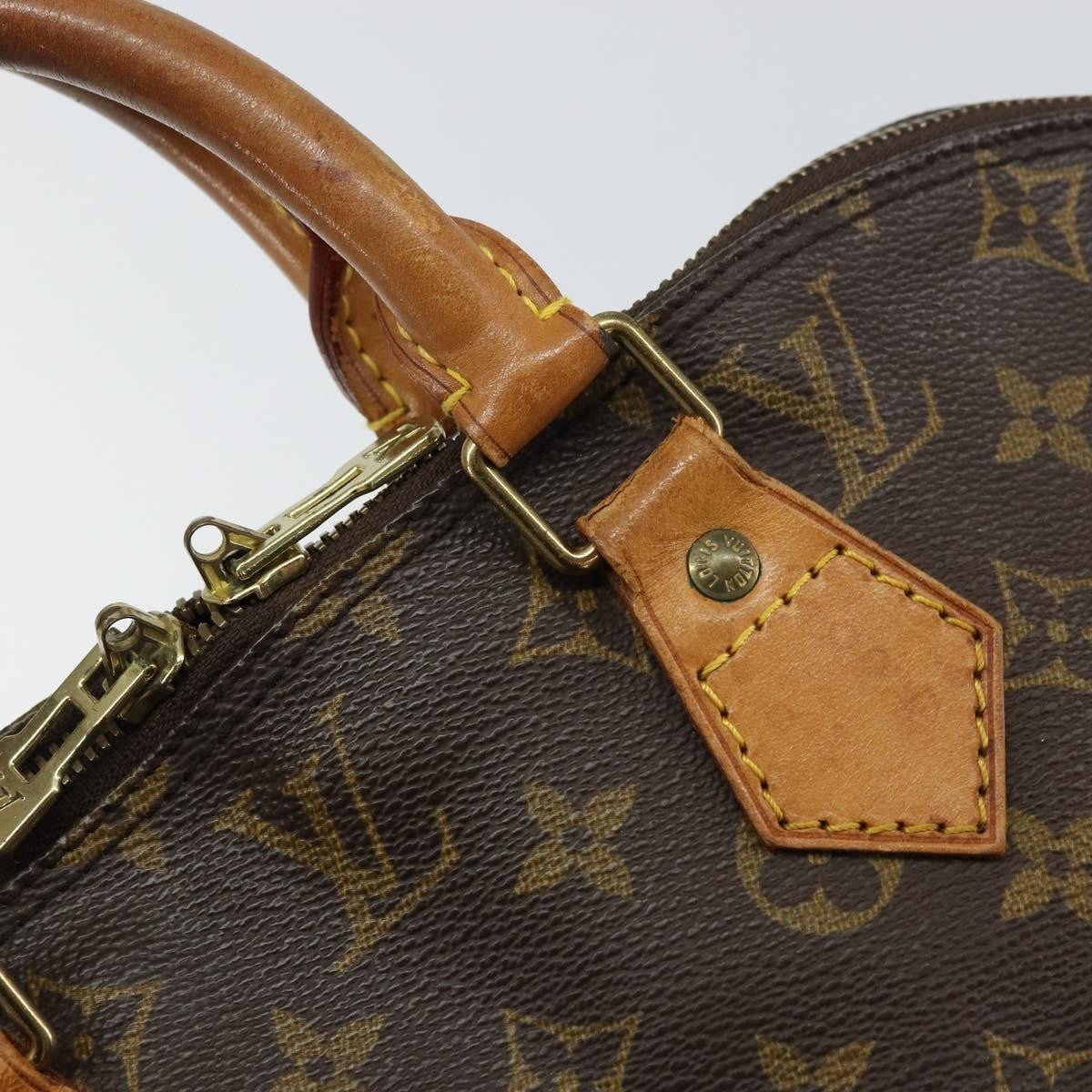 Louis Vuitton LOUIS VUITTON Monogram Alma Hand Bag M51130 LV Authentic ti3527