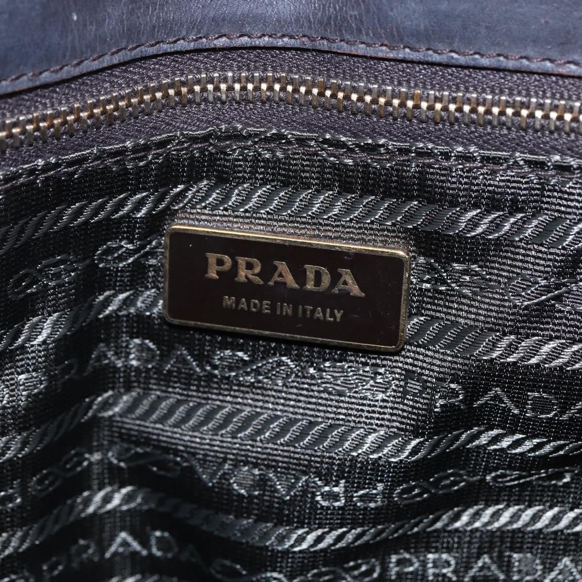 Prada PRADA Tote Bag Nylon Khaki Gold Authentic 148282
