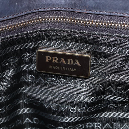 Prada PRADA Tote Bag Nylon Khaki Gold Authentic 148282