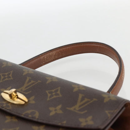 Louis Vuitton LOUIS VUITTON Monogram Malesherbes Hand Bag M51379 LV Authentic 152143