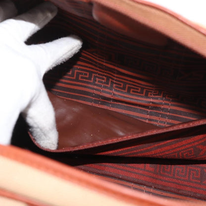 Saint Laurent SAINT LAURENT Boston Bag Canvas Brown Authentic BA12896