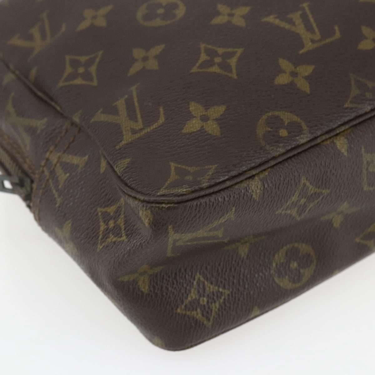 Louis Vuitton LOUIS VUITTON Monogram Trousse Toilette 28 Clutch Bag M47522 LV Authentic 161304
