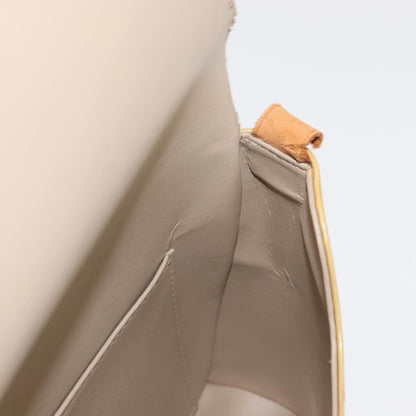 Louis Vuitton LOUIS VUITTON Monogram Vernis Thompson Street Bag Beige M91301 LV Authentic 156991
