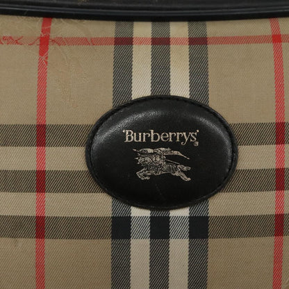 Burberrys Burberrys Nova Check Shoulder Bag Canvas Beige Authentic th5571