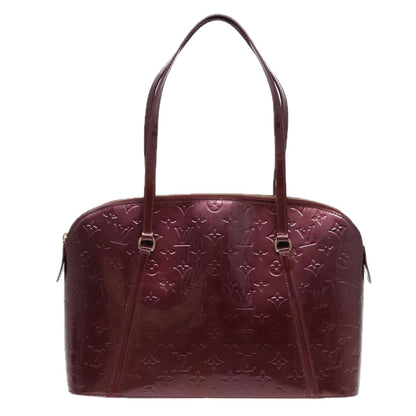 Louis Vuitton LOUIS VUITTON Monogram Vernis Avalon zip Hand Bag Amarante M91594 LV Authentic mr482