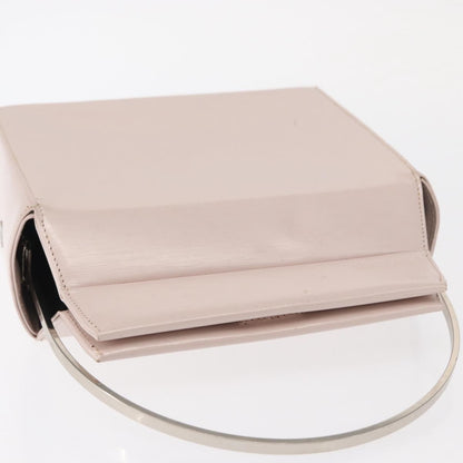 Givenchy GIVENCHY Hand Bag Leather Pink Silver Authentic bs30997