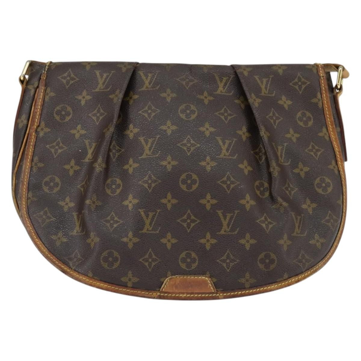Louis Vuitton LOUIS VUITTON Monogram Menilmontant MM Shoulder Bag M40473 LV Authentic bs30588